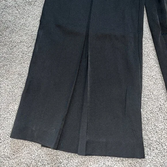 COMMENSE NEW WITH TAGS BLACK PLEATED HIGH WAIST WIDE LEG PANTS SLACKS TROUSERS - Picture 6 of 15
